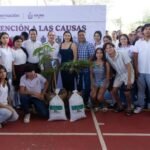Indira Vizcaíno encabezó la Feria por la Paz en Coquimatlán; permite dialogar con la niñez y jóvenes