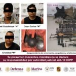 Mesa de Coordinación Estatal informa resultados de operativo en Tecomán: 5 detenidos y diversos aseguramientos