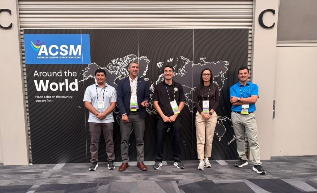 Académicos UdeC Congreso Mundial y la Reunión Anual del ACSM_En evento