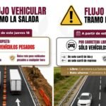 Seidum Colima informa ajustes a la circulación en el tramo ‘La Salada’, a partir de este jueves 18