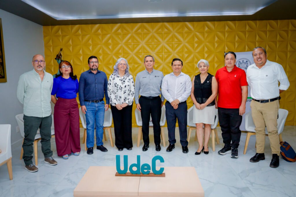 Corresponsalía Colima del SCM presenta al rectoor plan de trabajo anual