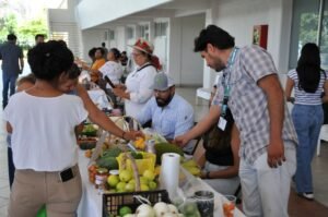 Del campo al campus, mercadito agroecológico en UdeC