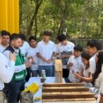 Estudiantes del Bachillerato 11 conocen la importancia de las abejas polinizadoras