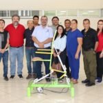 Presentan en la FIME avances de dispositivo inteligente para apoyar terapias físicas