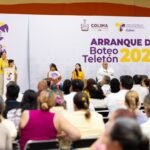 Gobernadora Indira Vizcaíno inició la Colecta Teletón 2026 en Colima
