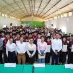 Entrega UdeC nuevas generaciones de bachilleres en Armería
