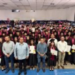 Reciben certificados 123 egresadas y egresados del Bachillerato 22 de la UdeC, de Quesería