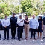 Indira Vizcaíno entregó patrullas, uniformes y equipamiento al Ayuntamiento de Colima; se invirtieron más de 4.5 mdp