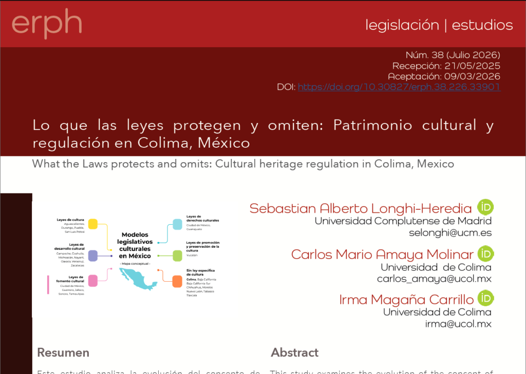 Analizan legislación sobre patrimonio cultural de Colima