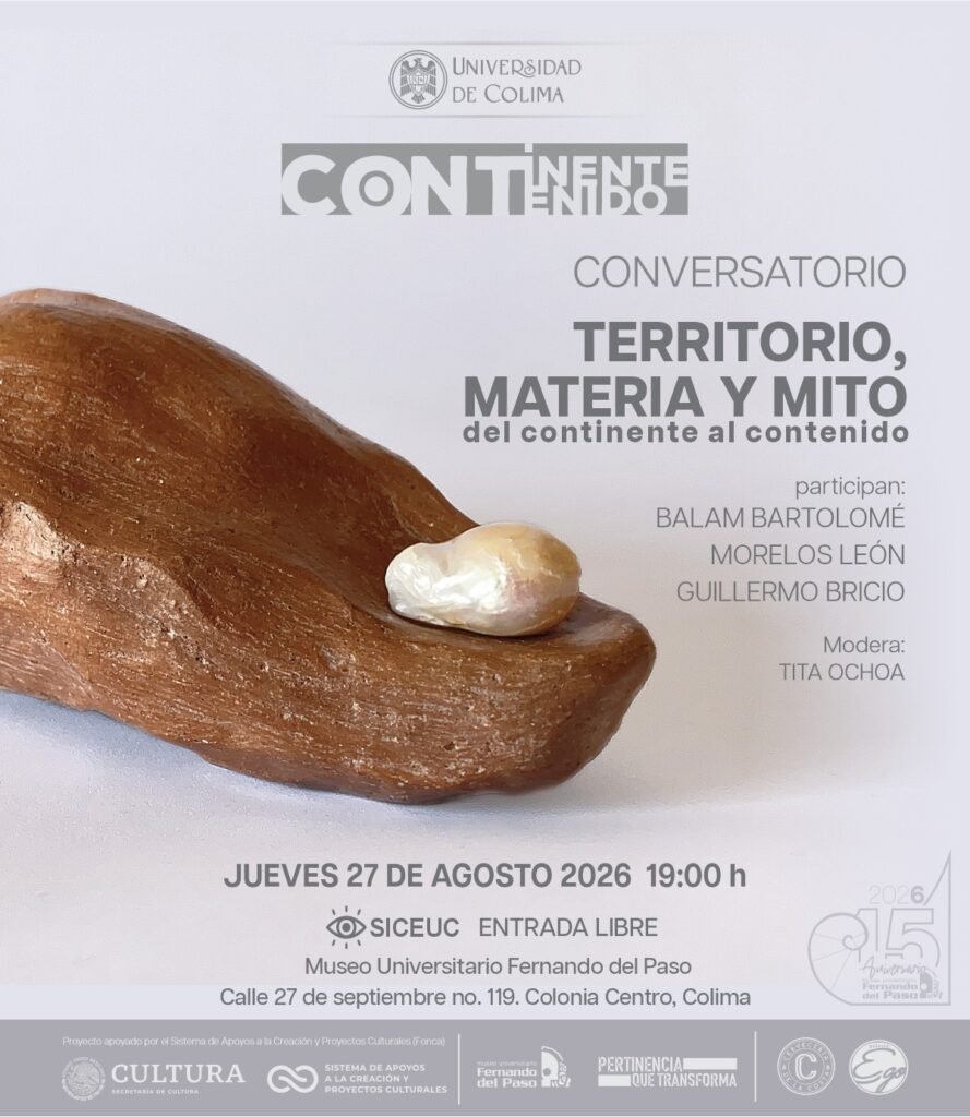 Continente Contenido, Balam Bartolomé en el Del Paso_Conversatorio_NO PUBLICIDAD