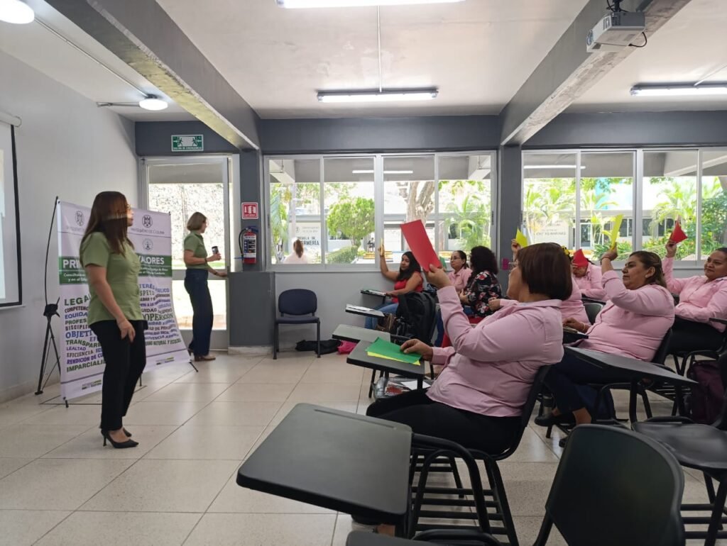 Imparten taller El actuar ético y la convivencia armónica_a
