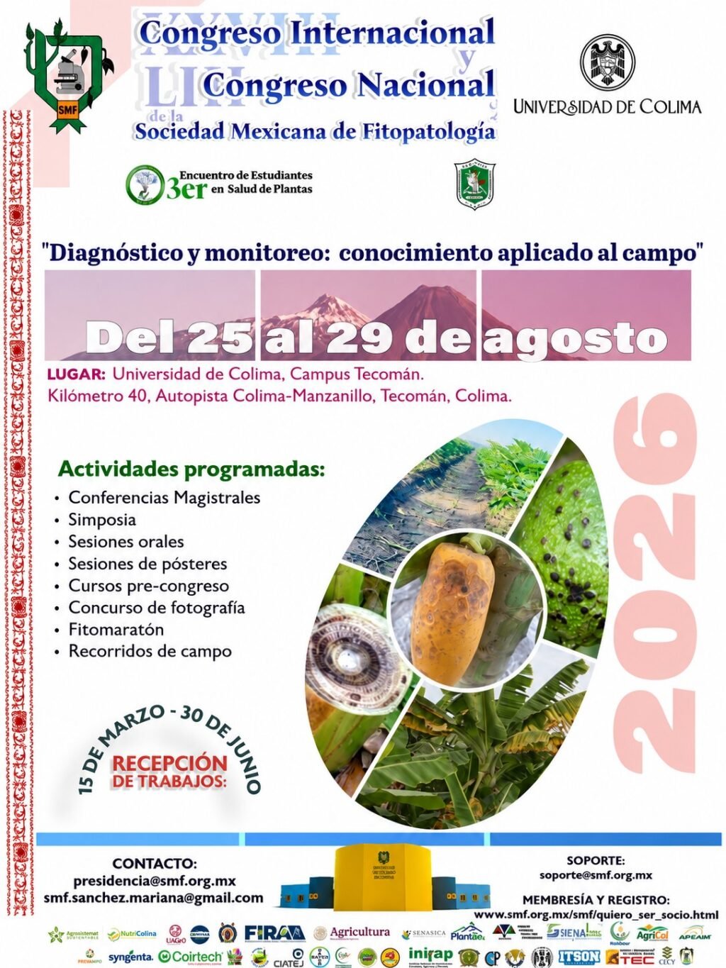 UdeC, sede de congresos nacioal e internacional de fitopatología_Cartel-NO publicidad