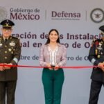 Gobernadora Indira Vizcaíno asistió a inauguración de nuevas instalaciones de la Guardia Nacional en Tecomán