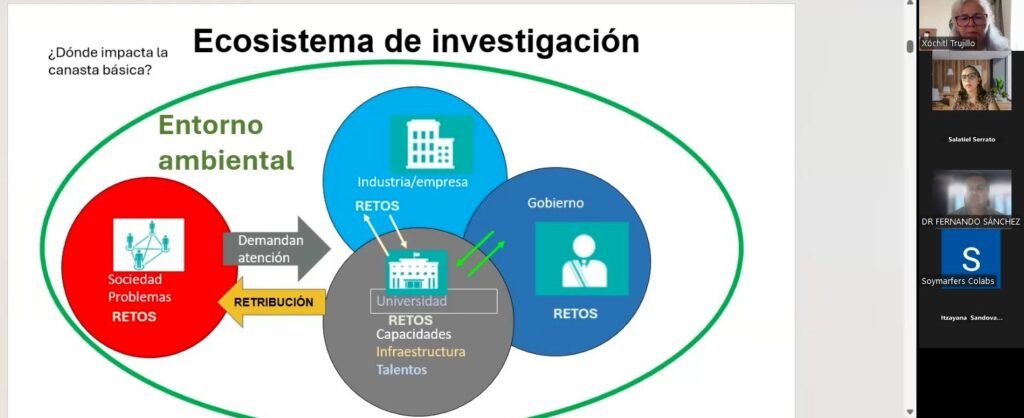 Analizan especialistas UdeC costo de canasta alimentaria, foro Internal
