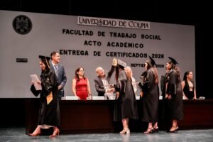 Ceremonia de egreso de Trabajo Social y gerontología