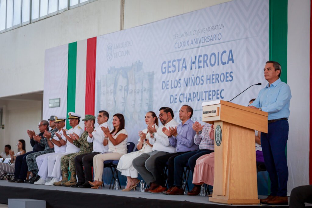 Conmemora UdeC CLXXIX aniversario de Niños Héroes_Rector