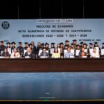 Egresan 173 estudiantes de licenciatura y posgrado de la Facultad de Economía de la UdeC