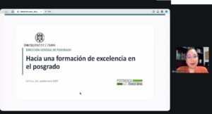 Inicia 5a edición de Charlas virtuales de inducción al posgrado