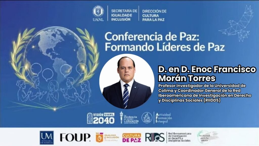 Investigador de la Fac de Derecho da charla sobre líderes de paz
