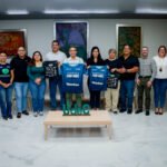 Presentan al rector avances de la 12.ª carrera FEUC-UdeC del domingo 18 de octubre