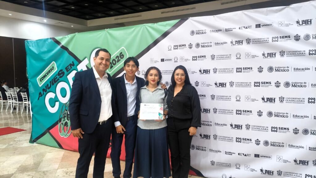 Reconoce UNESCO México video de alumna del Bach 18