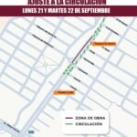 Seidum informa ajustes a la circulación en avenida Lapislázuli de La Villa, este lunes y martes