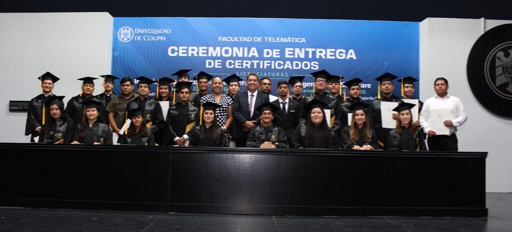 Entrega de certificados de la Facultad de Telemática_h