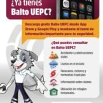 Alertas en tiempo real e información oficial de Protección Civil al descargar Balto UEPC