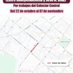 Seidum avanza con el Colector Central de Colima; avisa cierre de calle Gildardo Gómez desde este jueves
