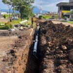 Gobierno del Estado de Colima fortalece infraestructura hidráulica con línea de alimentación de agua potable en avenidas Bicentenario y Niños Héroes